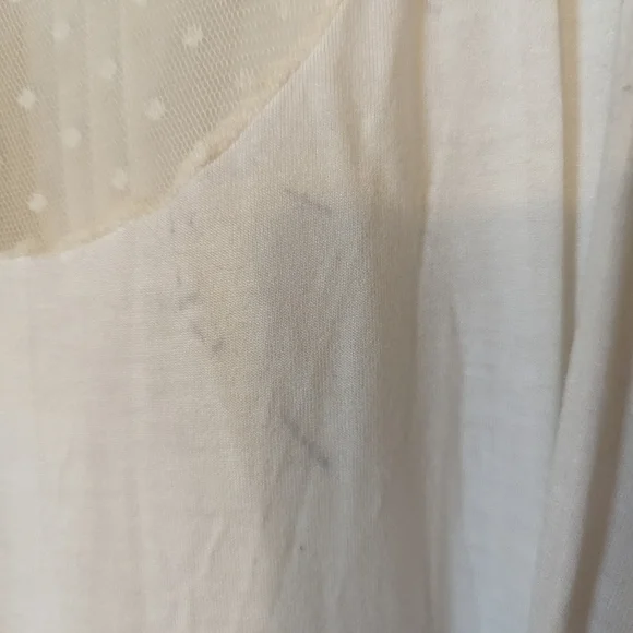 XL Lauren Conrad White/Cream Lace Tank - Picture 5 of 5